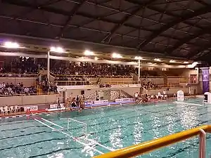 Wasserballspiel im Jahr 2015