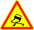 AK4: Glatte Fahrbahn