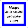 CE15f: Markentankstelle mit Autogas (mit jeweiligem Markenlogo) – 24/7 geöffnet