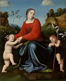 Madonna (Francia und Söhne)c. 1515, Melbourne