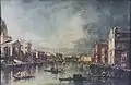 Francesco Guardi:Der Canal Grande mit San Simeone