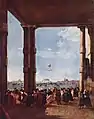 Francesco Guardi:Der Ballonaufstieg