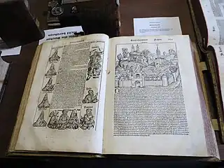 Schedelsche Weltchronik von Hartmann Schedel, 1493 verlegt von Anton Koberger