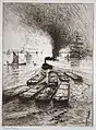 Boote auf der Themse (um 1906), Meudon, Museum für Kunst und Geschichte
