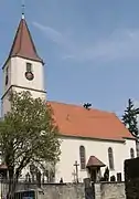 Südseite der Kirche