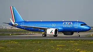 Airbus A320neo der ITA Airways