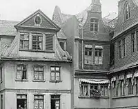 Fassaden am Hühnermarkt,vor der Zerstörung 1944