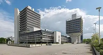 Egon Eiermann, „Olivetti-Türme“, Frankfurt am Main, 1968–1972