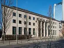 Gebäude der Bank deutscher Länder (ehemalige Reichsbankhauptstelle) in Frankfurt am Main