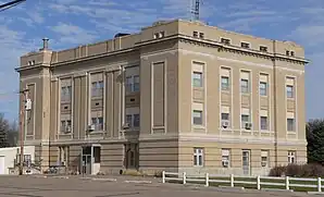 Franklin County Courthouse, gelistet im NRHP Nr. 90000962