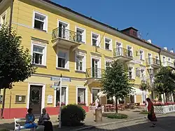 Außenansicht des Kurhotels(Národní třída)