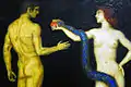 Franz von Stuck: Adam und Eva, (Ausschnitt, um 1920)