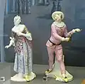 Franz Anton Bustelli: Figur aus der Commedia dell’arte, ca. 1760