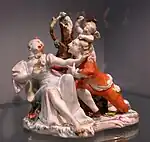 Liebesgruppe, 1756, Porzellanmanufaktur Nymphenburg, Bayerisches Nationalmuseum in München