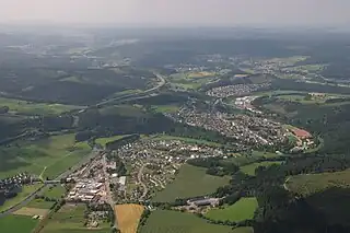 Meschede-Freienohl im Oeventroper Ruhrtal