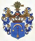 Wappen der Freiherrn Wassilko von Serecki, 1855