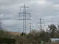 Tragmast auf hessischer Seite (RWE-Bauart)