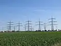 Aufteilung in verschiedene Leitungstrassen (2019)