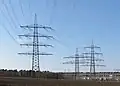 Die Leitung erreicht das Umspannwerk Urberach
