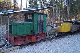 Lokomotive Eva im Salzburger Freilichtmuseum
