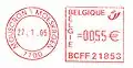 Frankierung in Belgien