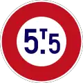B7: Höchstgewicht