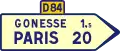 E1 bis: Wegweiser