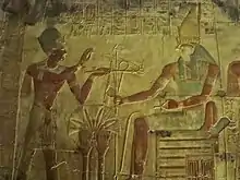 Fresko in Abydos Temple