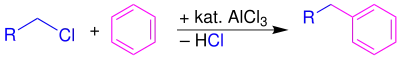 Übersicht 1 der Friedel-Crafts-Alkylierung