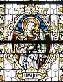 Friedenweiler, St. Johann Baptist, Fenster mit Hl. Agnes