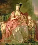 2. Ehe: (1769–1797)Prinzessin Friederike von Hessen-Darmstadt