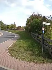 Ehemaliger Zugang zum Friedhof
