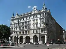 Friedrich-Schmidt-Platz 8–9 (Palais Obentraut)Boguslawski, 1882–1883