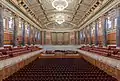 Friedrich-von-Thiersch-Saal: Stirnseite mit Bühne und Kurhausorgel