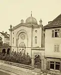Synagoge Hospitalstraße (Albuminpapier, 1861)