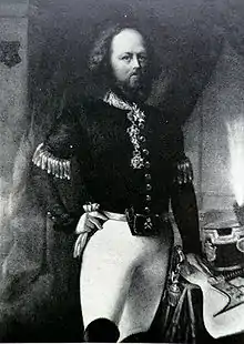 Friedrich Constantin von Beust im Habit als sächsischer Oberberghauptmann