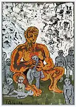 Prometheus, Menschen formend, 1988