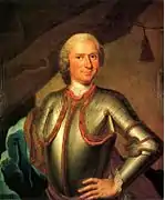 Friedrich Daniel von St. André (1700–1775), Bruder von Alexander Magnus, österr. General­feldzeug­meister