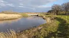 Freiheitsbrücke (dänisch Frihedsbro) über die Kongeå bei Beistrupgård