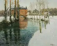 Ein Schloss in der Normandie 1895