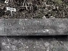 Grab von Fritz Haber (1868–1934), Chemiker, Nobelpreisträger und Clara Haber, geb. Immerwahr (1870–1915), Chemikerin, 47°33'56.2"N 7°38'51.5"E, 47.565603, 7.647634, auf dem Friedhof Hörnli, Riehen, Basel-Stadt