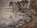 An der Havel, 1931, Öl auf Leinwand, 65 × 50 cm