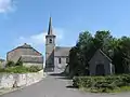 L’église Sainte-Aldegonde in Froidchapelle (Belgien), 2005