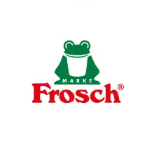 Logo des Unternehmens Frosch, siehe auch Erdal (Schuhpflege)
