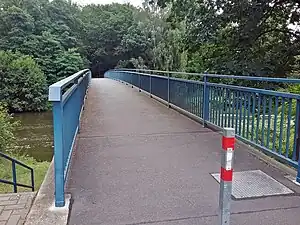 Fußgängerbrücke Zerpenschleuse
