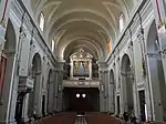 Blick zur Orgel der Kollegiatkirche