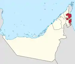 Das Emirat Fudschaira in den Vereinigten Arabischen Emiraten
