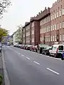 Unsanierter Straßenzug an der Fuldaer Straße