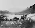 Wagen der San-Salvatore-Bahn um 1880