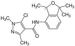 Strukturformel von Furametpyr